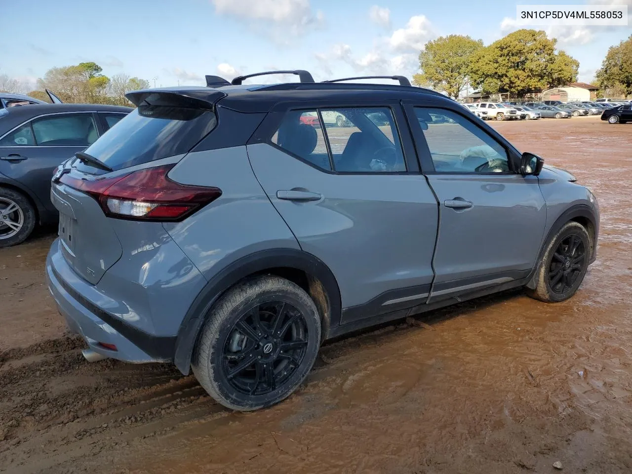 2021 Nissan Kicks Sr VIN: 3N1CP5DV4ML558053 Lot: 81396494