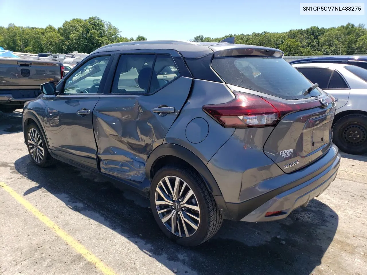 3N1CP5CV7NL488275 2022 Nissan Kicks Sv