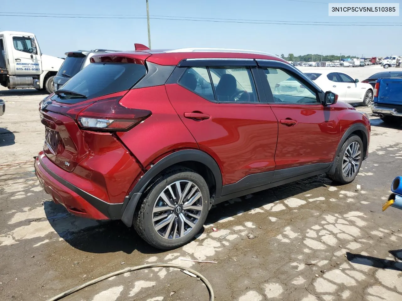 3N1CP5CV5NL510385 2022 Nissan Kicks Sv