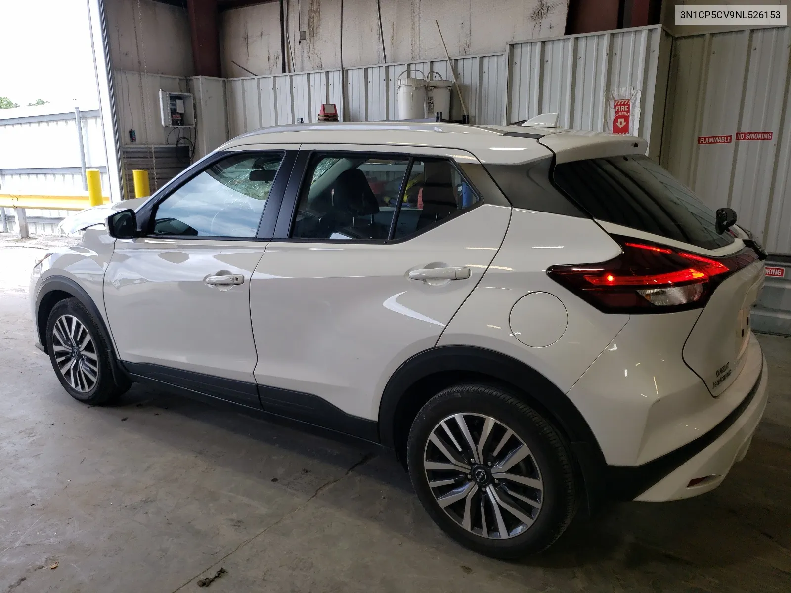 2022 Nissan Kicks Sv VIN: 3N1CP5CV9NL526153 Lot: 62705754