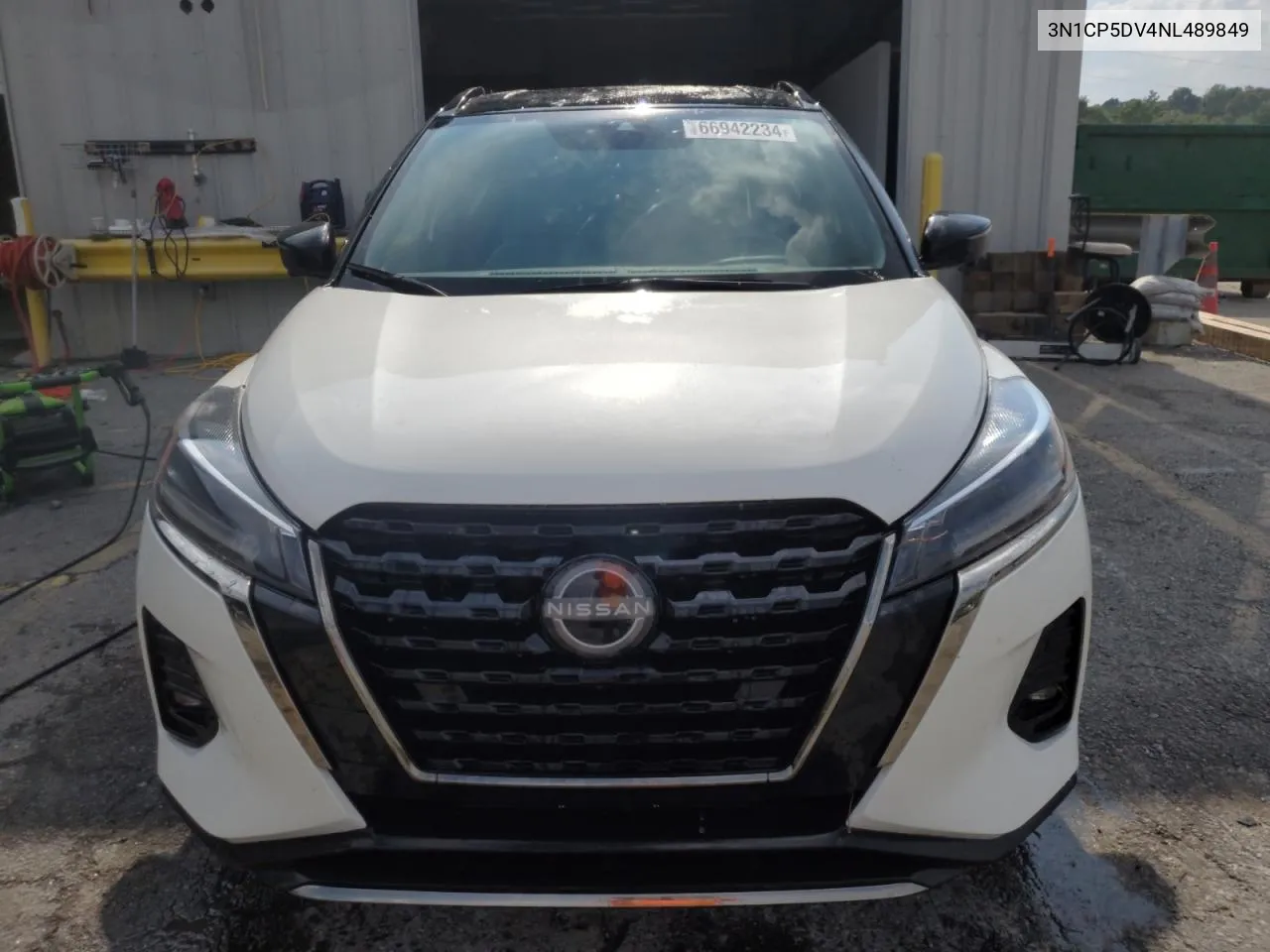 2022 Nissan Kicks Sr VIN: 3N1CP5DV4NL489849 Lot: 66942234