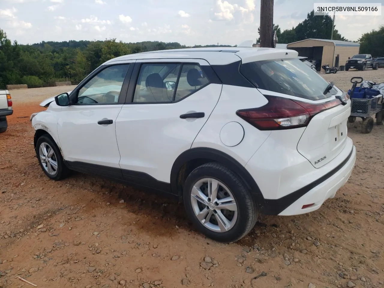 2022 Nissan Kicks S VIN: 3N1CP5BV8NL509166 Lot: 69864774