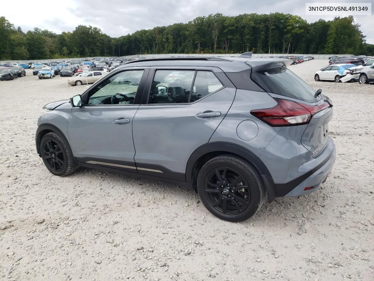 2022 Nissan Kicks Sr VIN: 3N1CP5DV5NL491349 Lot: 70817744