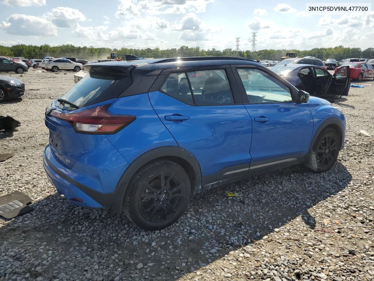 2022 Nissan Kicks Sr VIN: 3N1CP5DV9NL477700 Lot: 71501874