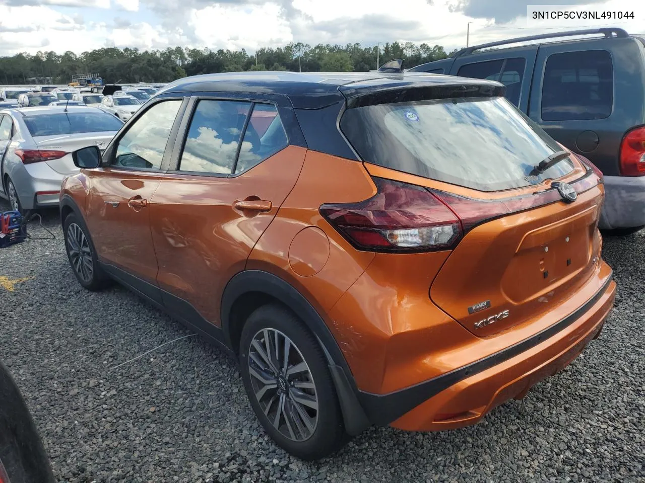 2022 Nissan Kicks Sv VIN: 3N1CP5CV3NL491044 Lot: 73829694