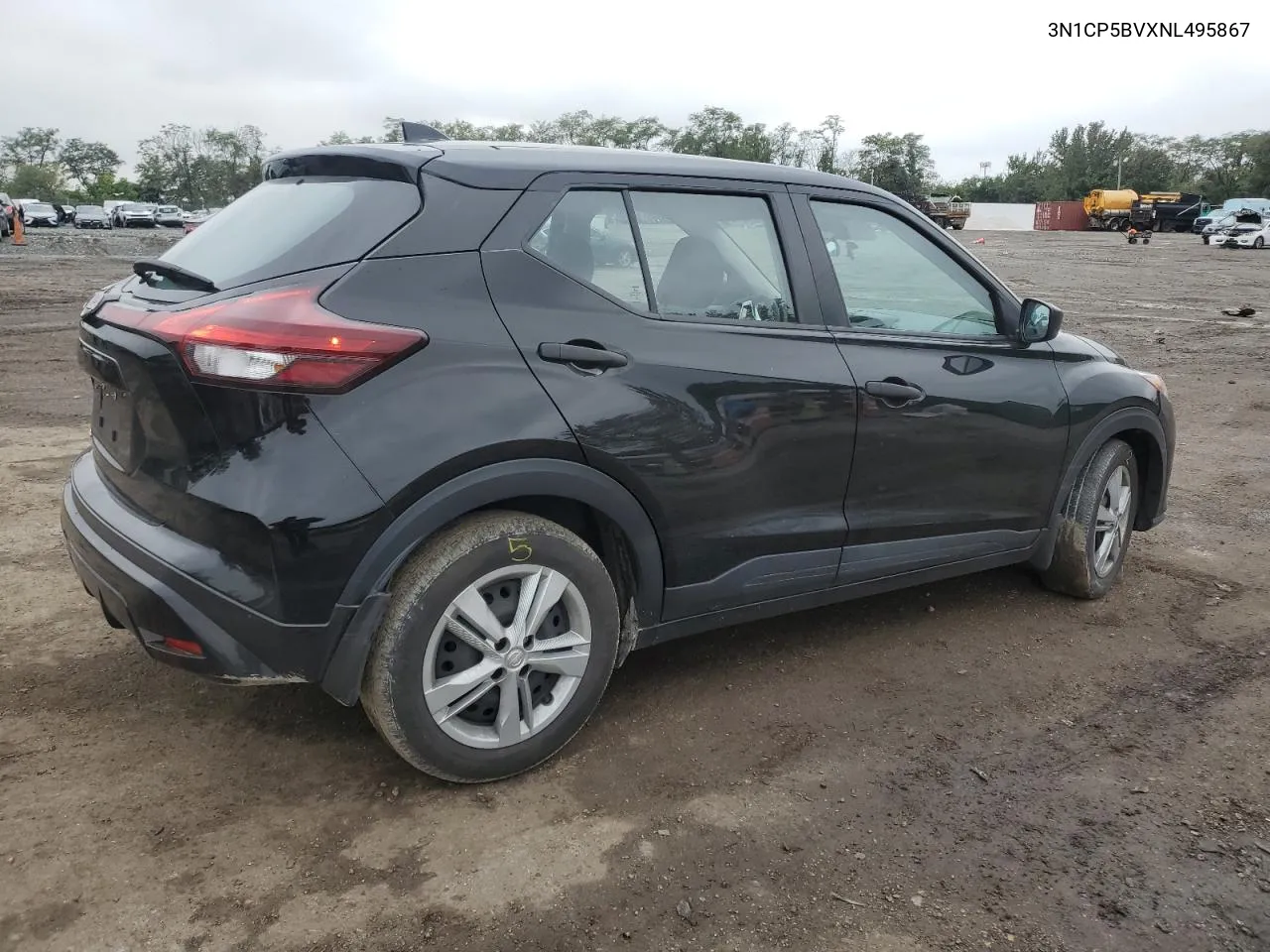 2022 Nissan Kicks S VIN: 3N1CP5BVXNL495867 Lot: 74029494