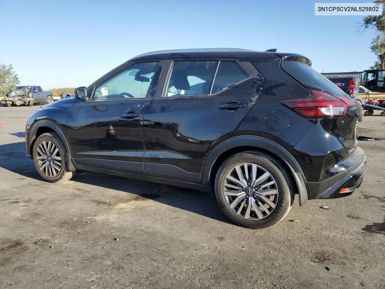 2022 Nissan Kicks Sv VIN: 3N1CP5CV2NL529802 Lot: 74708524