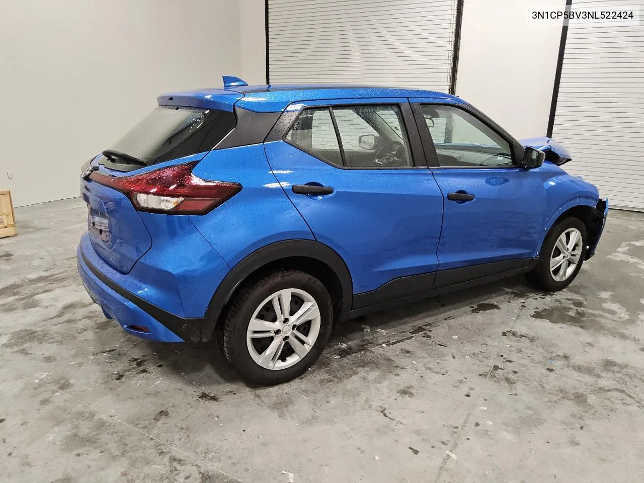 2022 Nissan Kicks S VIN: 3N1CP5BV3NL522424 Lot: 74838684