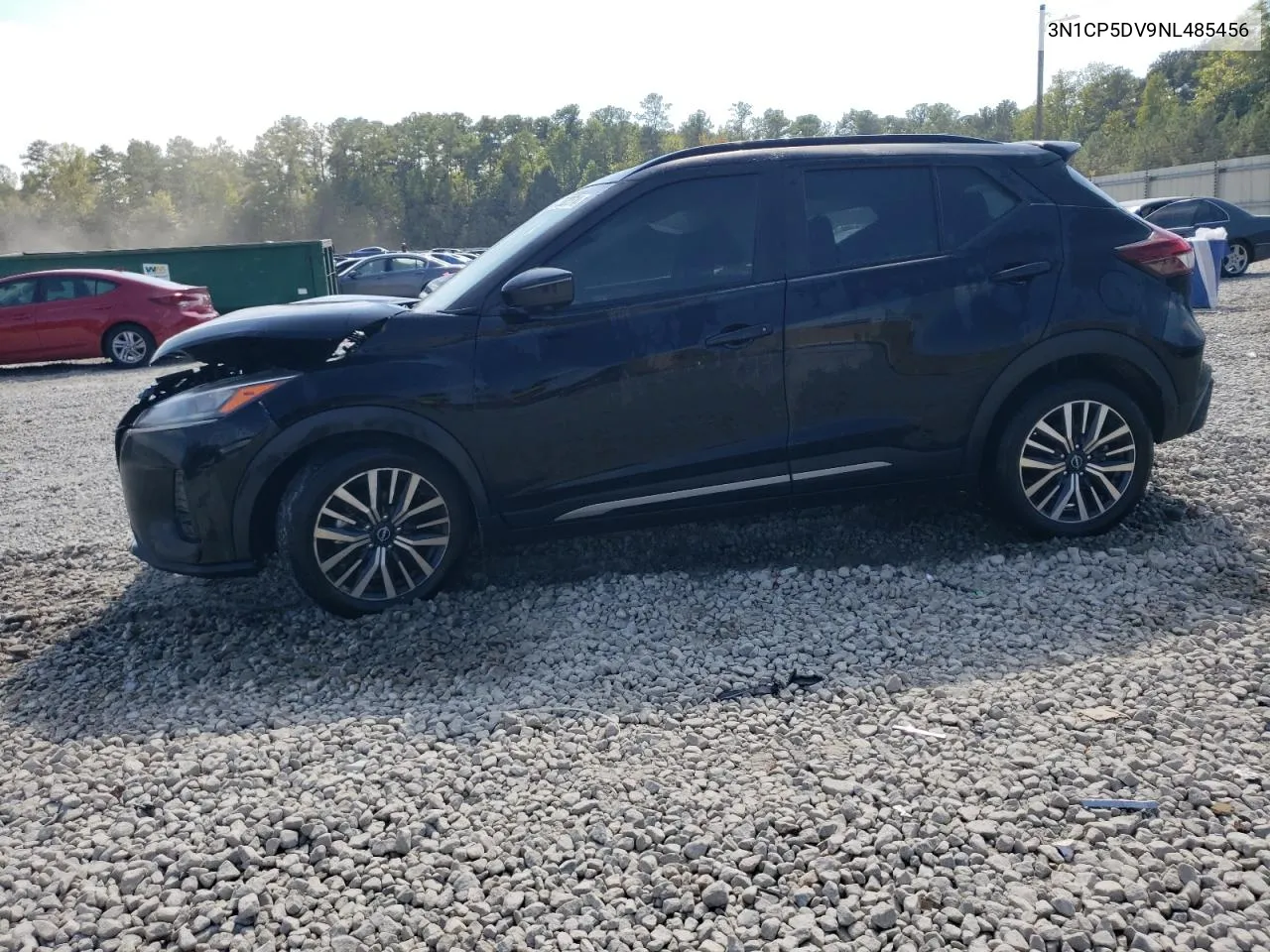 2022 Nissan Kicks Sr VIN: 3N1CP5DV9NL485456 Lot: 75022514