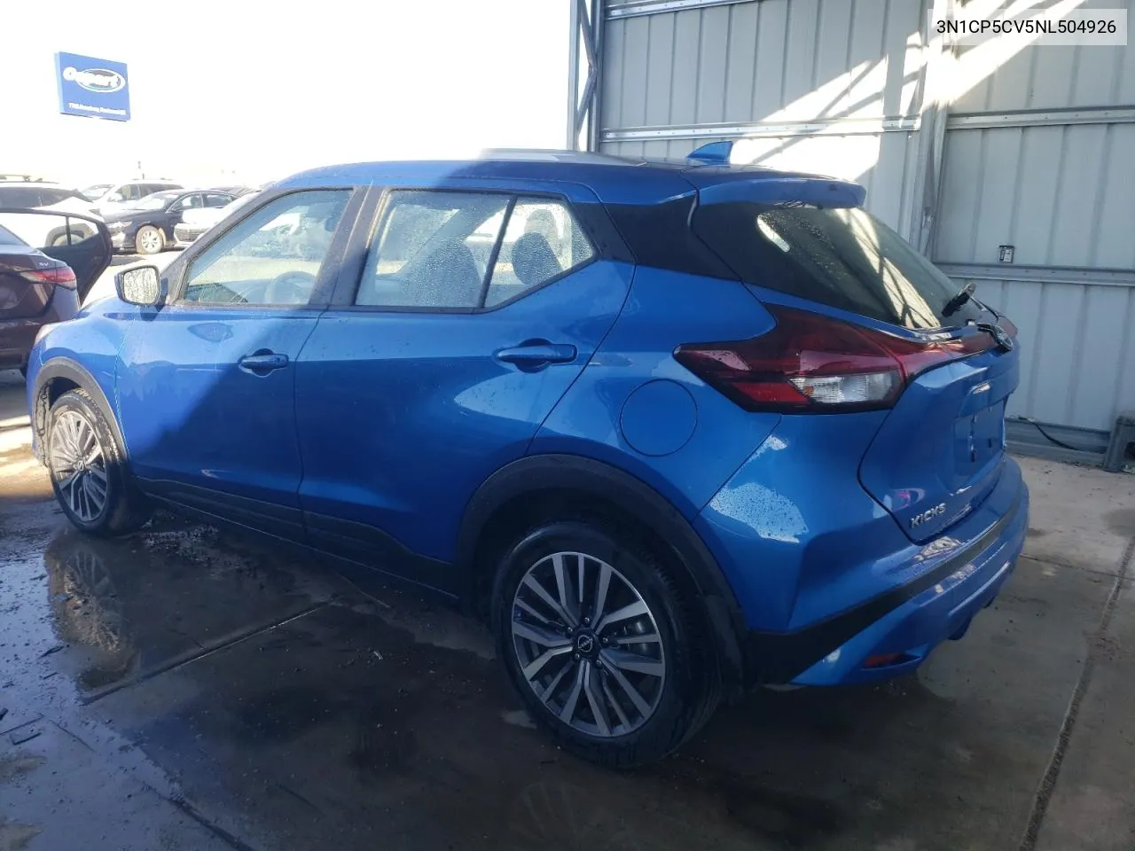 2022 Nissan Kicks Sv VIN: 3N1CP5CV5NL504926 Lot: 75955094