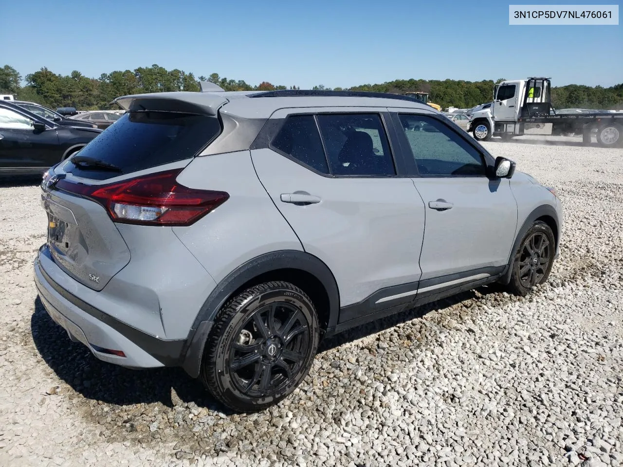 2022 Nissan Kicks Sr VIN: 3N1CP5DV7NL476061 Lot: 76327074