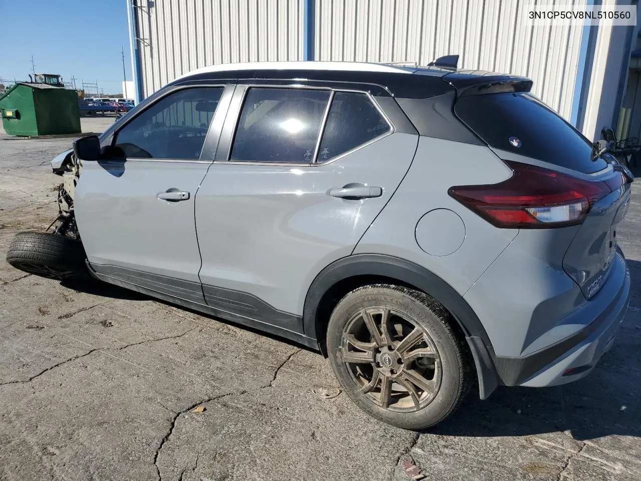 2022 Nissan Kicks Sv VIN: 3N1CP5CV8NL510560 Lot: 78844454