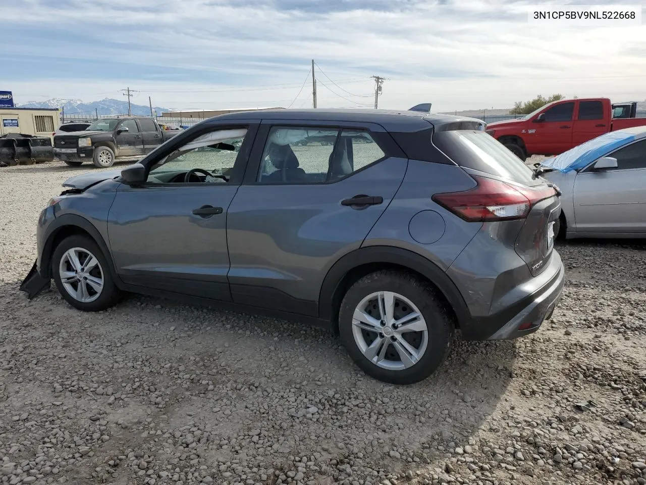 2022 Nissan Kicks S VIN: 3N1CP5BV9NL522668 Lot: 78957504