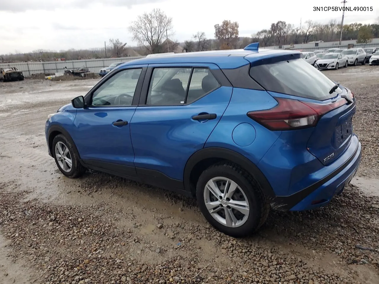 2022 Nissan Kicks S VIN: 3N1CP5BV0NL490015 Lot: 79048234