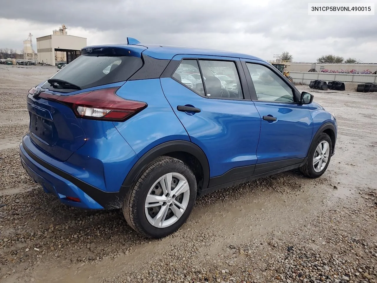 2022 Nissan Kicks S VIN: 3N1CP5BV0NL490015 Lot: 79048234