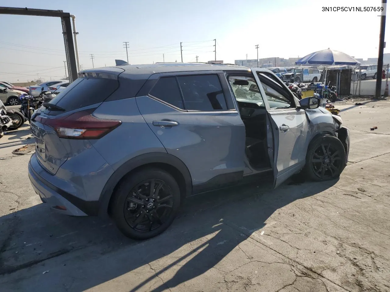 2022 Nissan Kicks Sv VIN: 3N1CP5CV1NL507659 Lot: 80311134