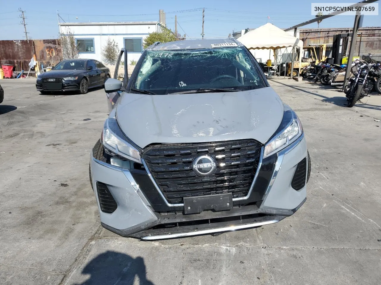 2022 Nissan Kicks Sv VIN: 3N1CP5CV1NL507659 Lot: 80311134