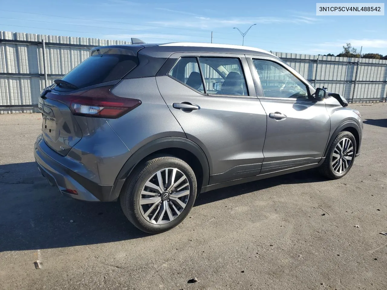 2022 Nissan Kicks Sv VIN: 3N1CP5CV4NL488542 Lot: 80456294