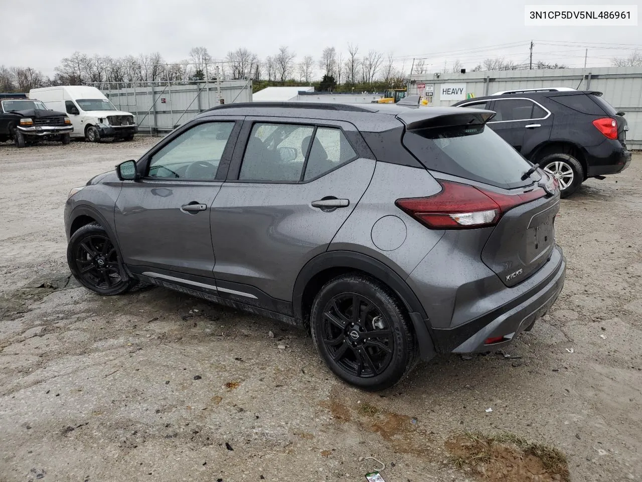 2022 Nissan Kicks Sr VIN: 3N1CP5DV5NL486961 Lot: 81188434