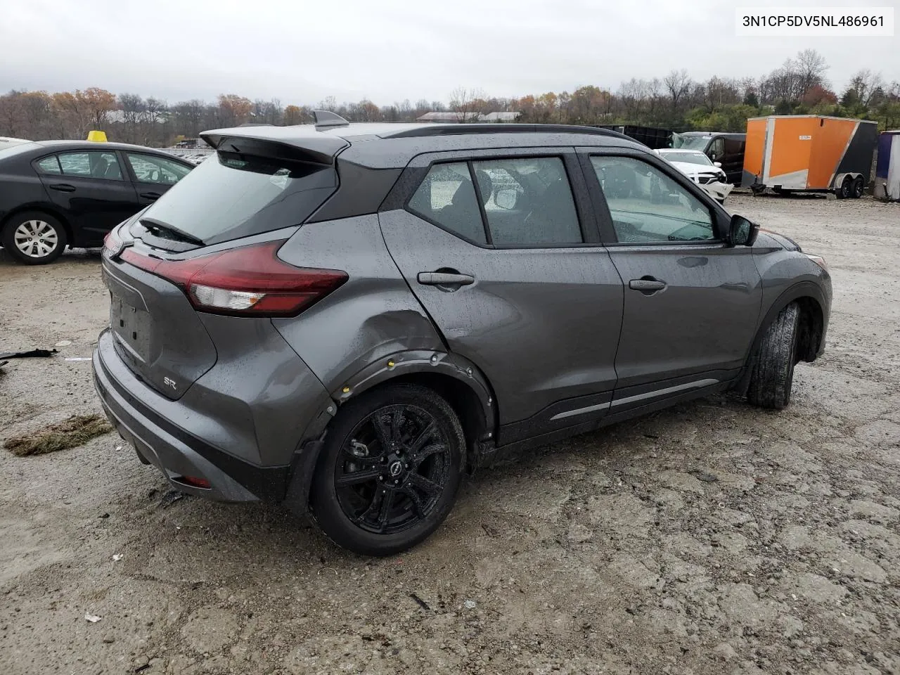 2022 Nissan Kicks Sr VIN: 3N1CP5DV5NL486961 Lot: 81188434