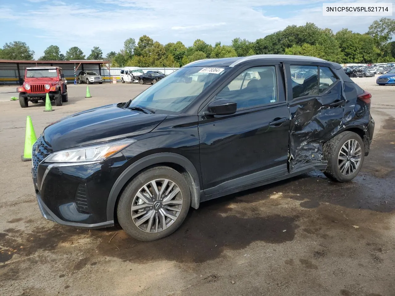 2023 Nissan Kicks Sv VIN: 3N1CP5CV5PL521714 Lot: 69778364