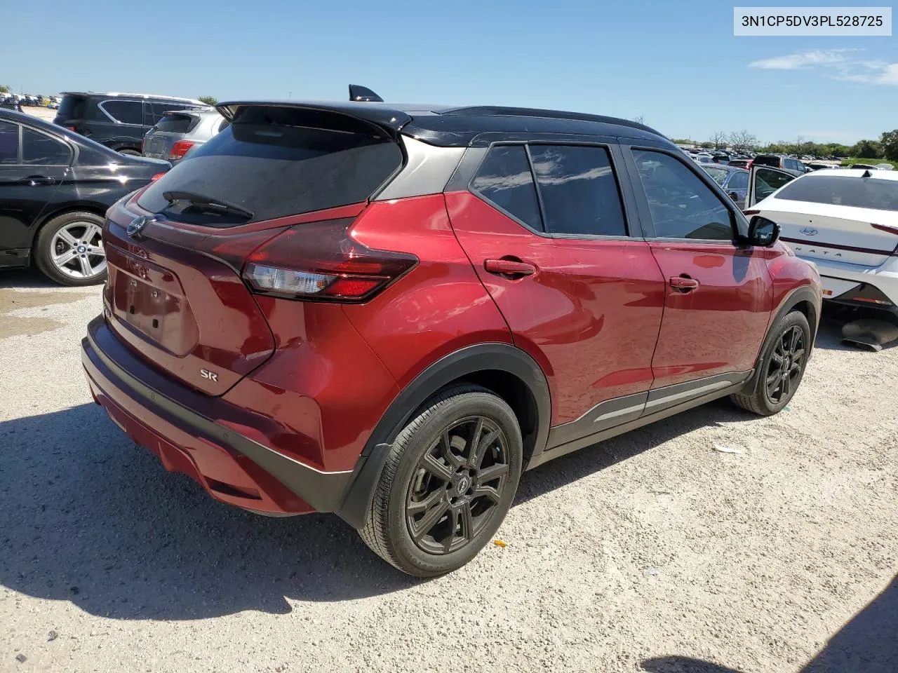 2023 Nissan Kicks Sr VIN: 3N1CP5DV3PL528725 Lot: 70424734