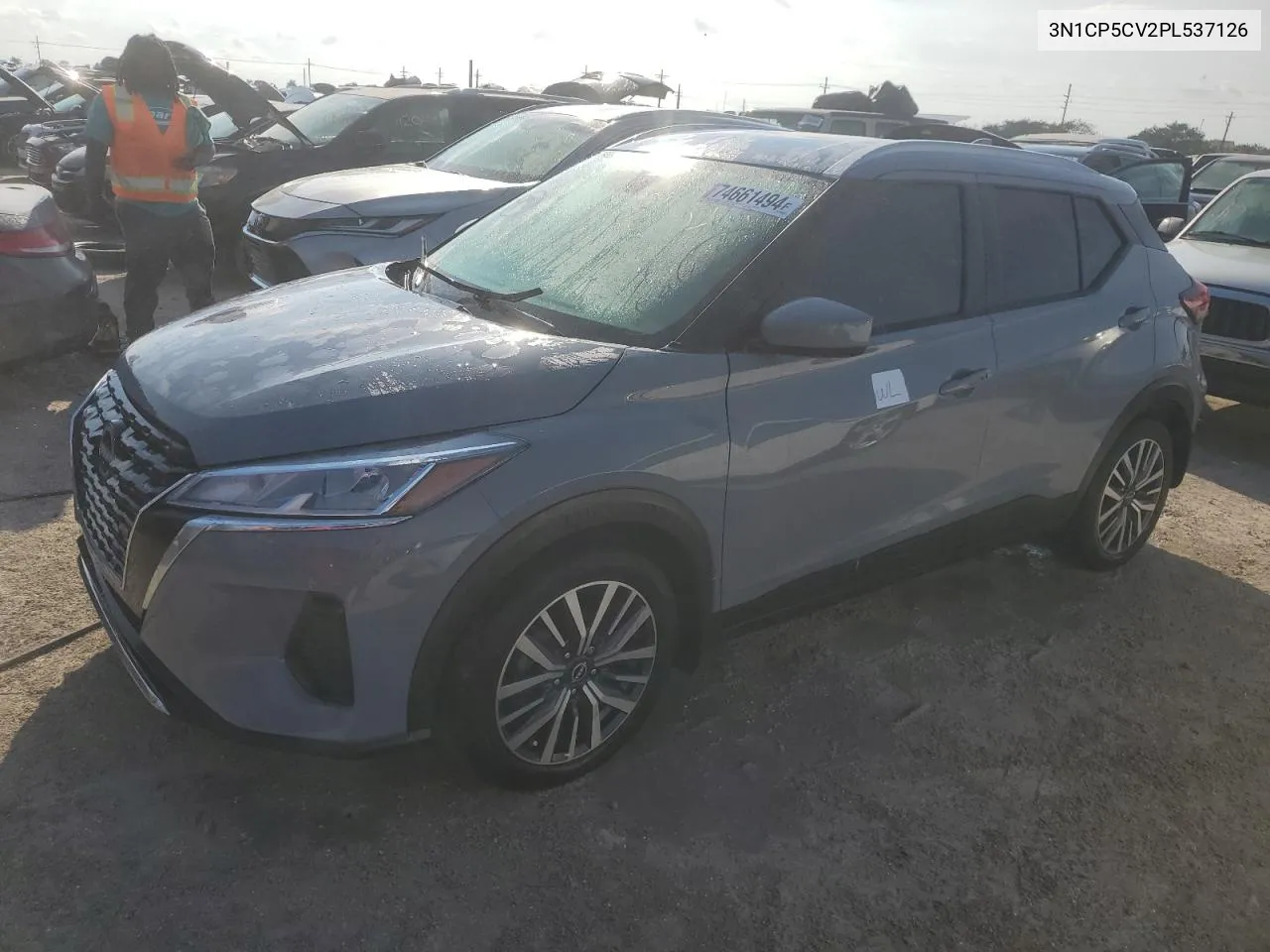 2023 Nissan Kicks Sv VIN: 3N1CP5CV2PL537126 Lot: 74661494