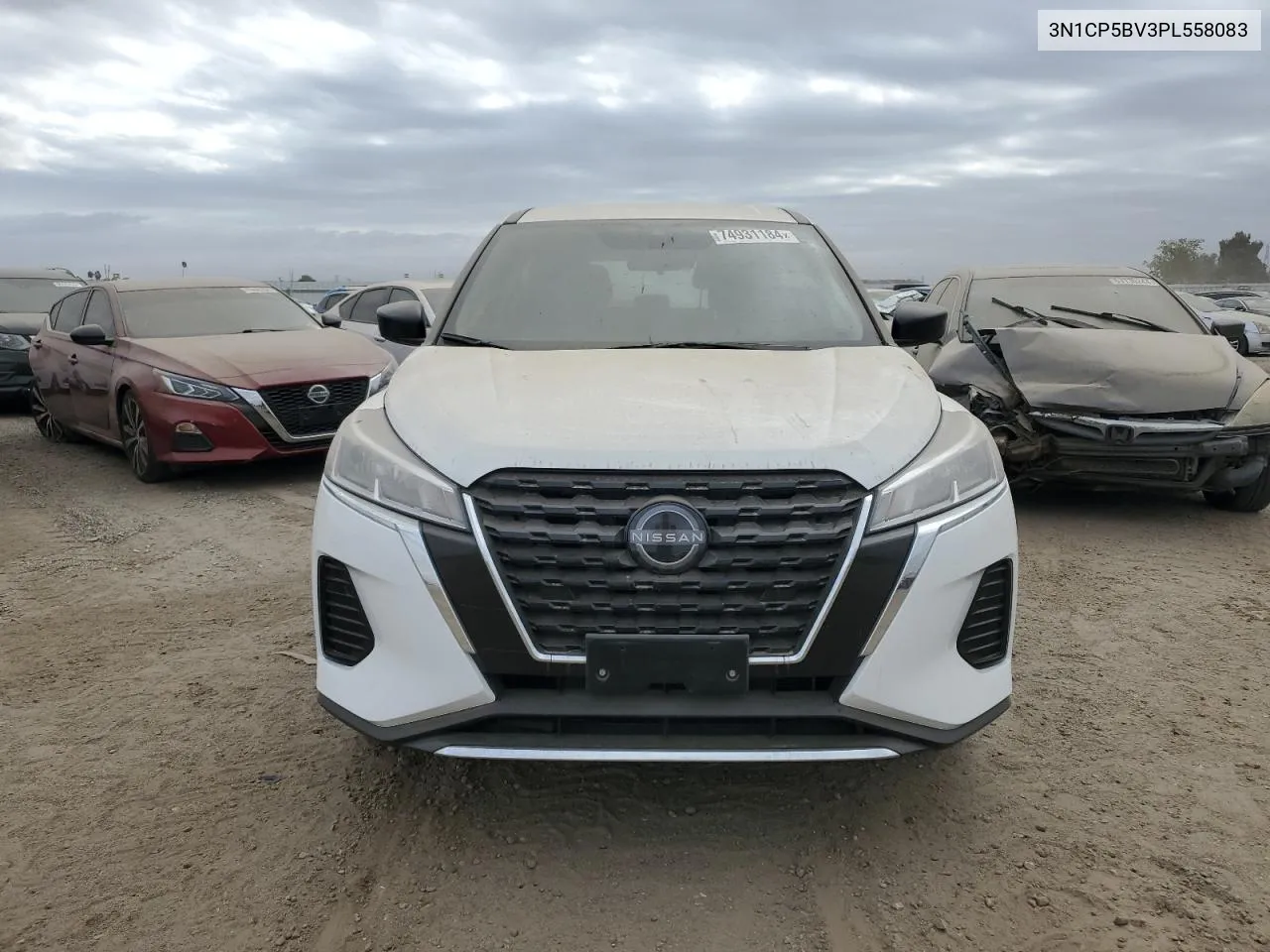 2023 Nissan Kicks S VIN: 3N1CP5BV3PL558083 Lot: 74931184