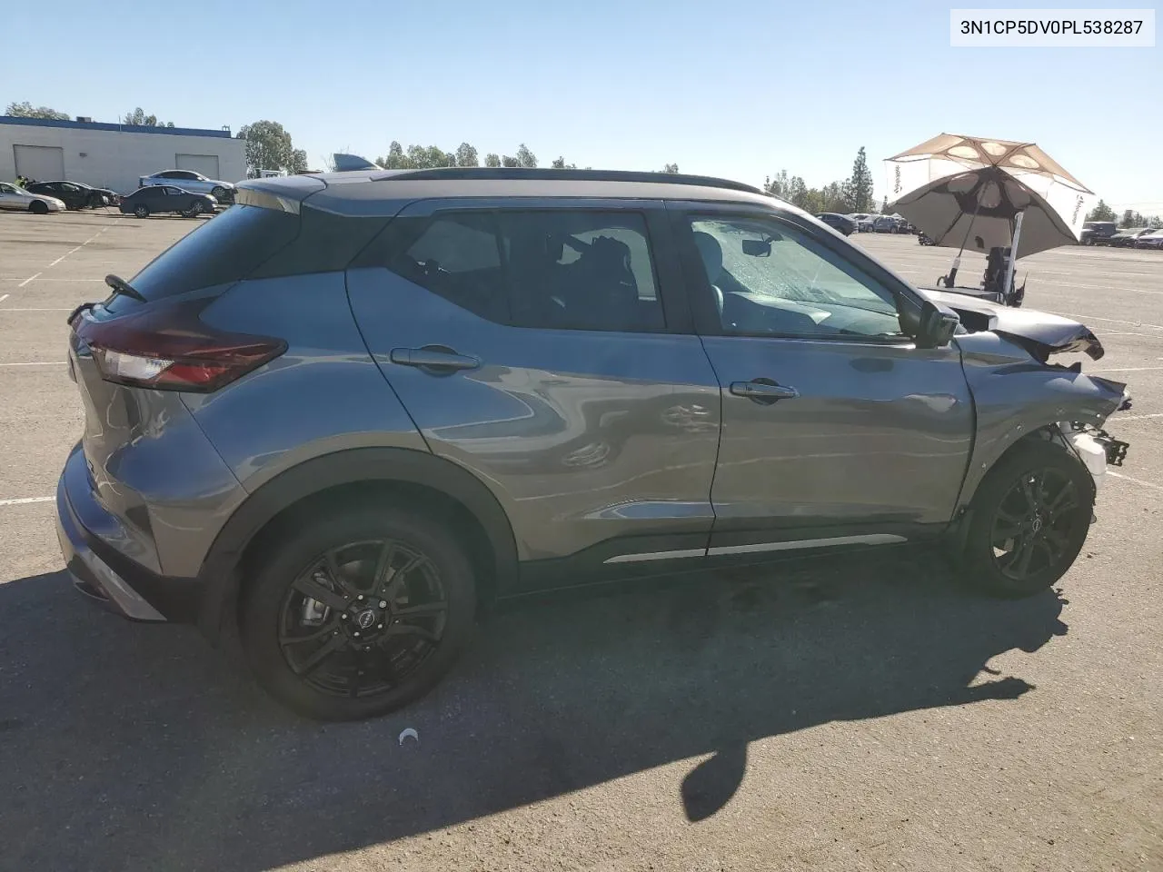 2023 Nissan Kicks Sr VIN: 3N1CP5DV0PL538287 Lot: 76950654