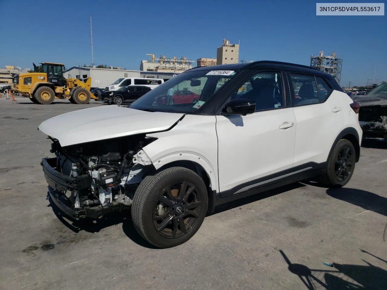 2023 Nissan Kicks Sr VIN: 3N1CP5DV4PL553617 Lot: 77216364