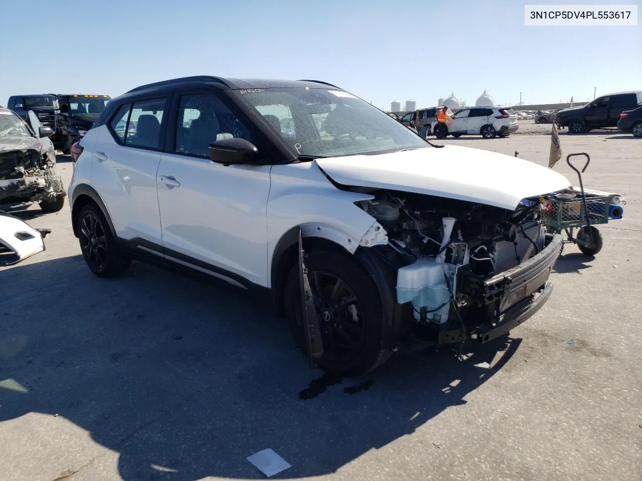 2023 Nissan Kicks Sr VIN: 3N1CP5DV4PL553617 Lot: 77216364