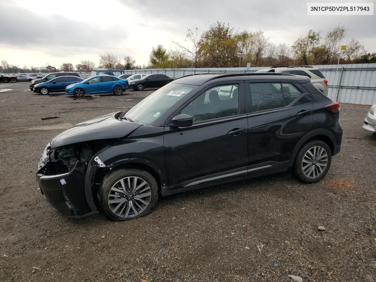 2023 Nissan Kicks Sr VIN: 3N1CP5DV2PL517943 Lot: 77654504