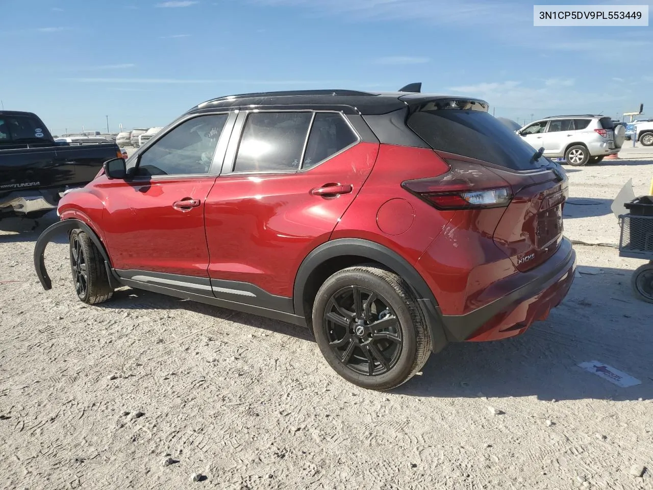 2023 Nissan Kicks Sr VIN: 3N1CP5DV9PL553449 Lot: 77681784