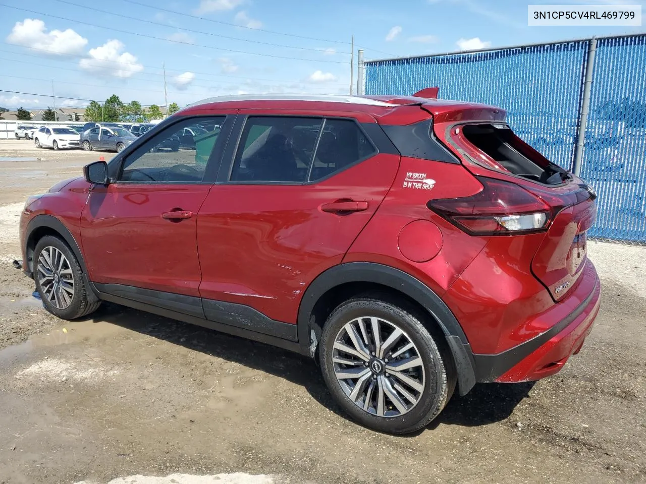 2024 Nissan Kicks Sv VIN: 3N1CP5CV4RL469799 Lot: 71312654