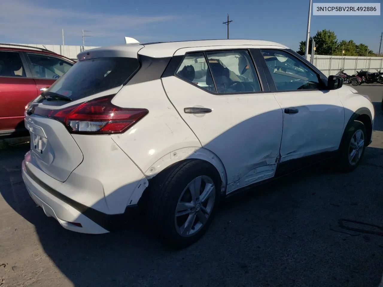 2024 Nissan Kicks S VIN: 3N1CP5BV2RL492886 Lot: 74946724