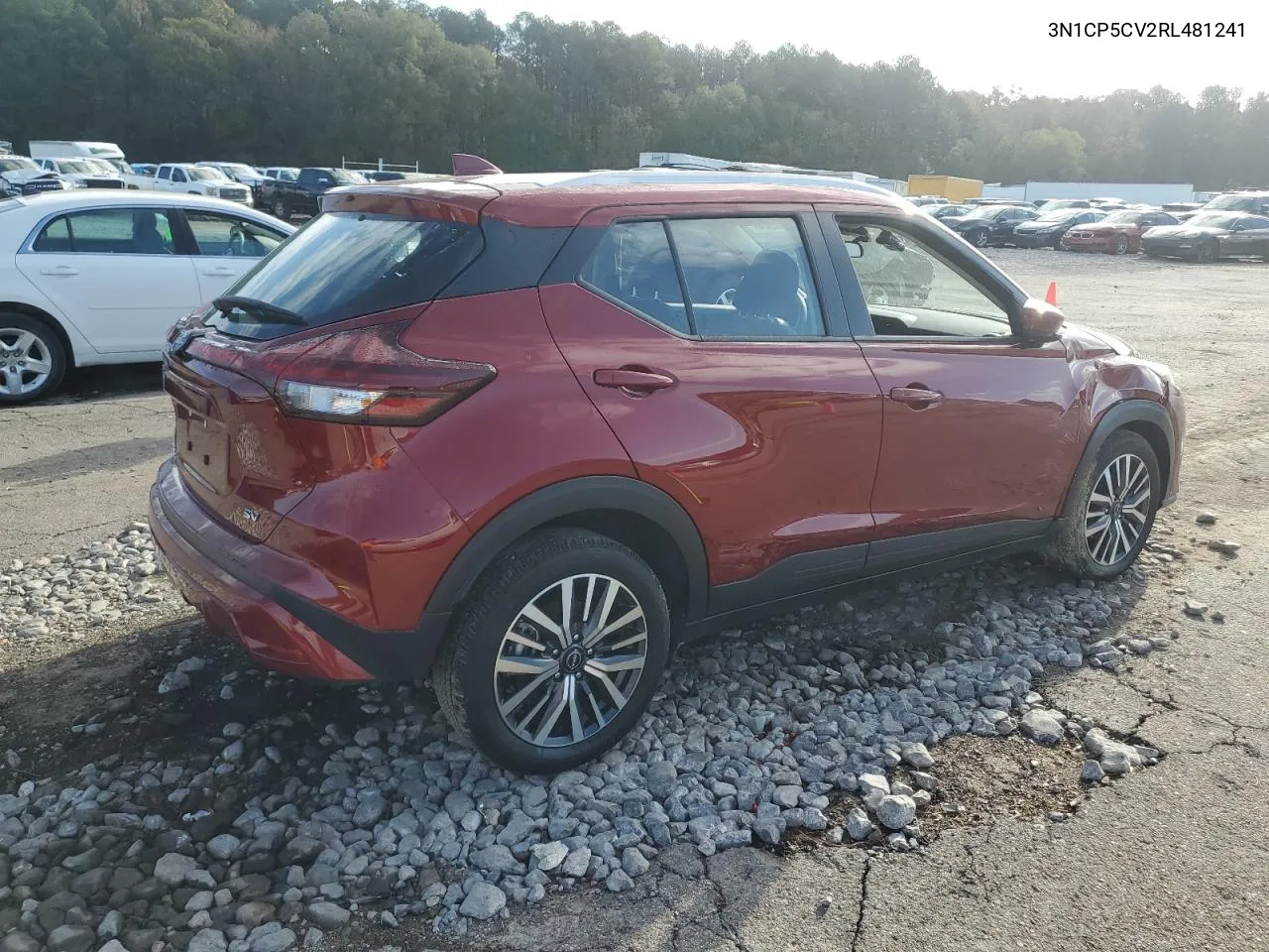 2024 Nissan Kicks Sv VIN: 3N1CP5CV2RL481241 Lot: 81070884