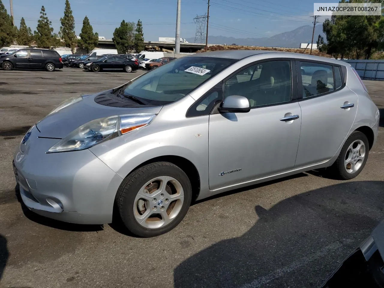 JN1AZ0CP2BT008267 2011 Nissan Leaf Sv