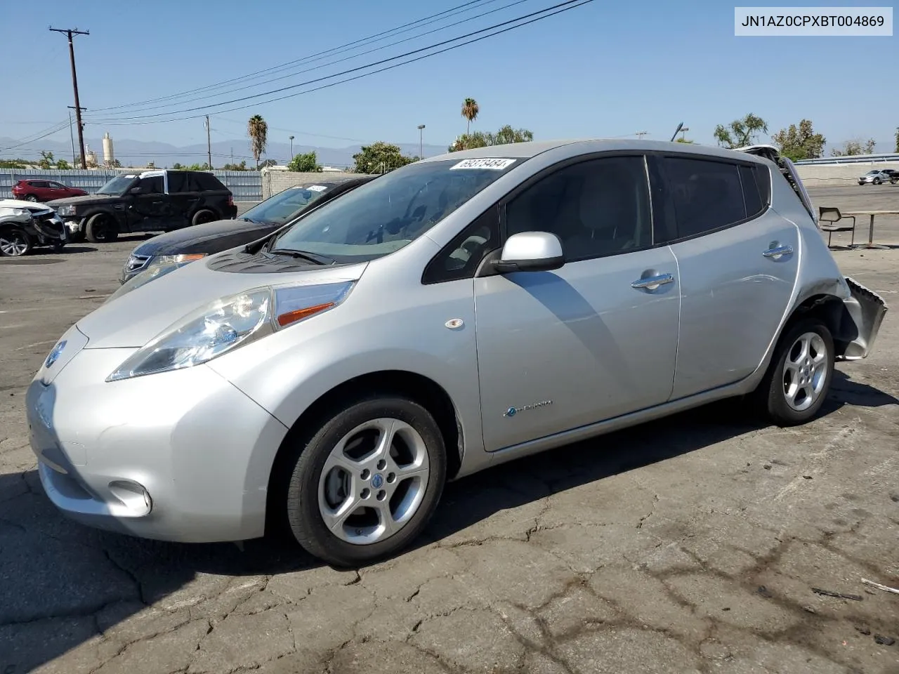 JN1AZ0CPXBT004869 2011 Nissan Leaf Sv