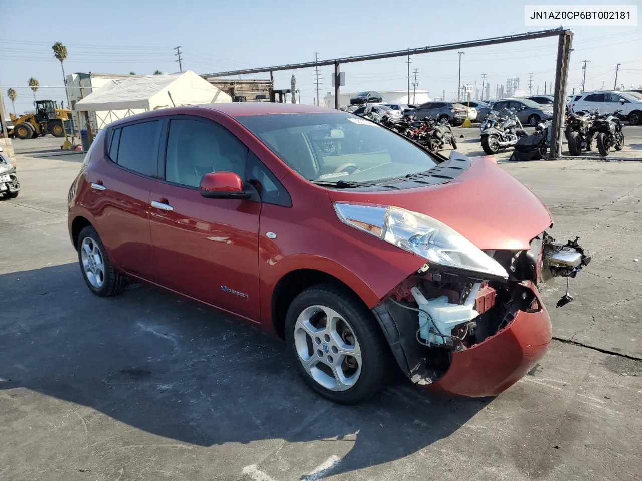 2011 Nissan Leaf Sv VIN: JN1AZ0CP6BT002181 Lot: 73815544