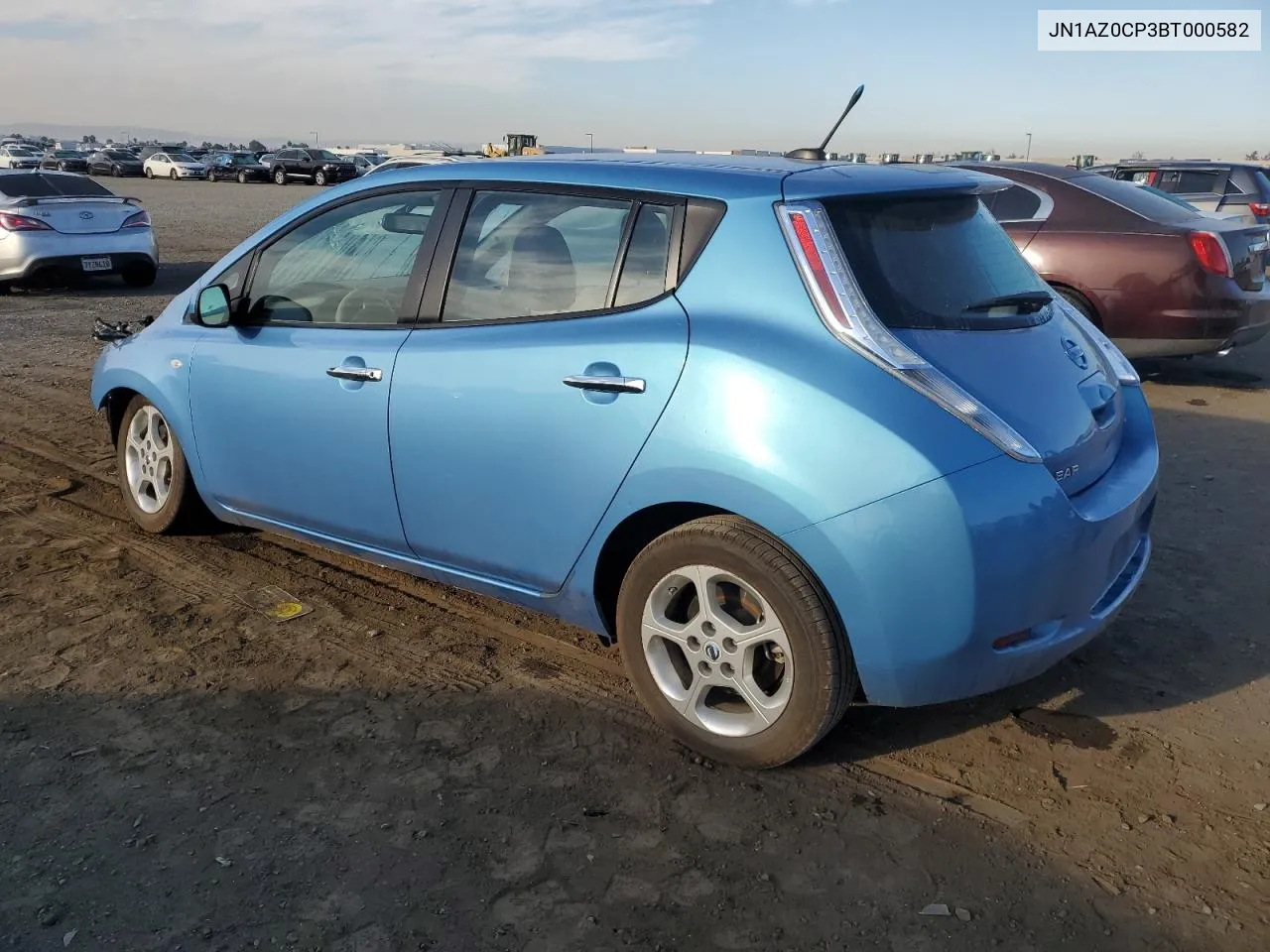 2011 Nissan Leaf Sv VIN: JN1AZ0CP3BT000582 Lot: 74951934