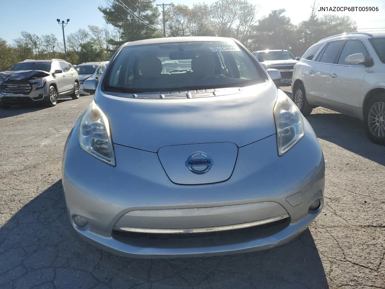 2011 Nissan Leaf Sv VIN: JN1AZ0CP6BT005906 Lot: 75183894