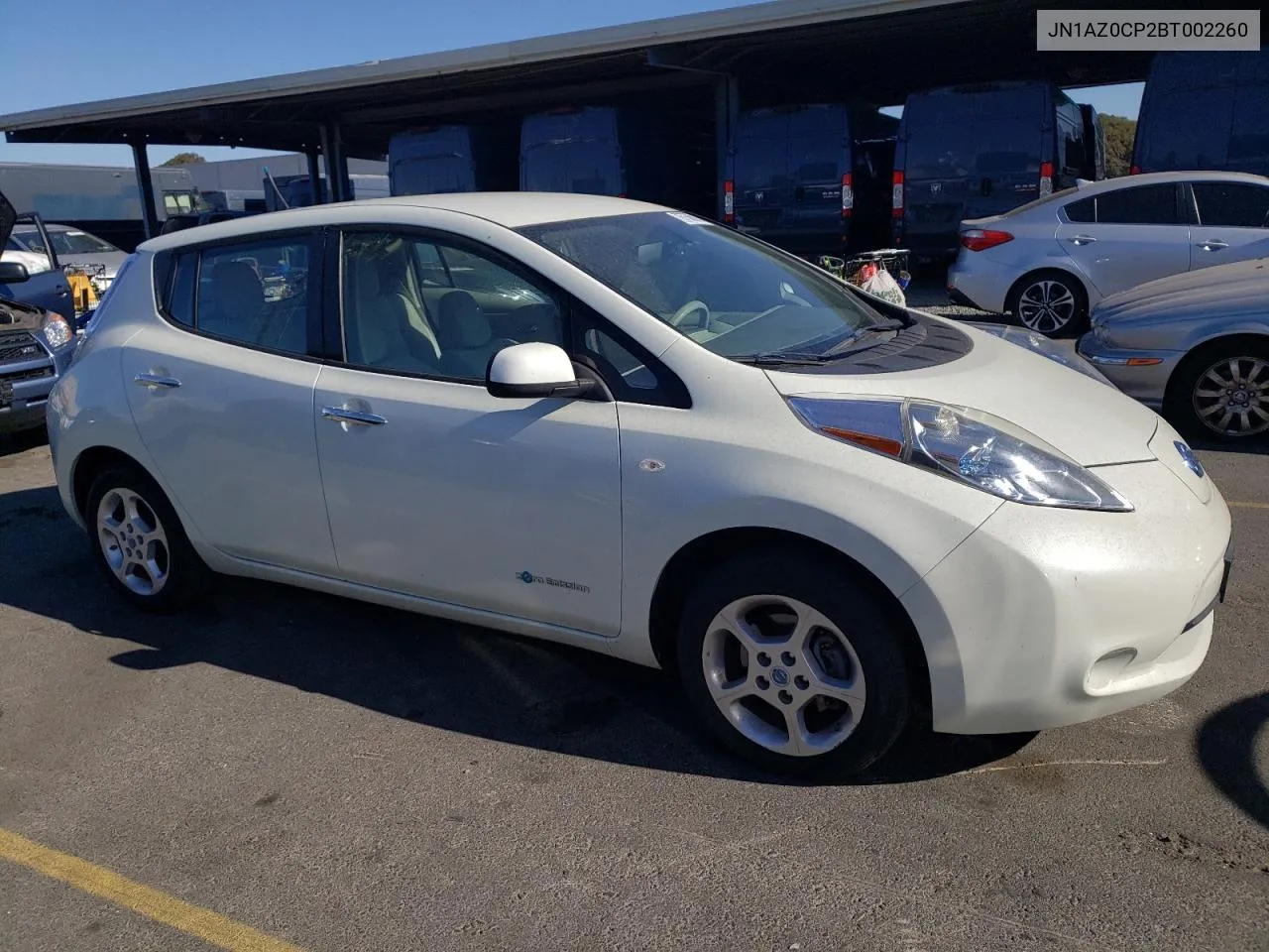 2011 Nissan Leaf Sv VIN: JN1AZ0CP2BT002260 Lot: 76756814