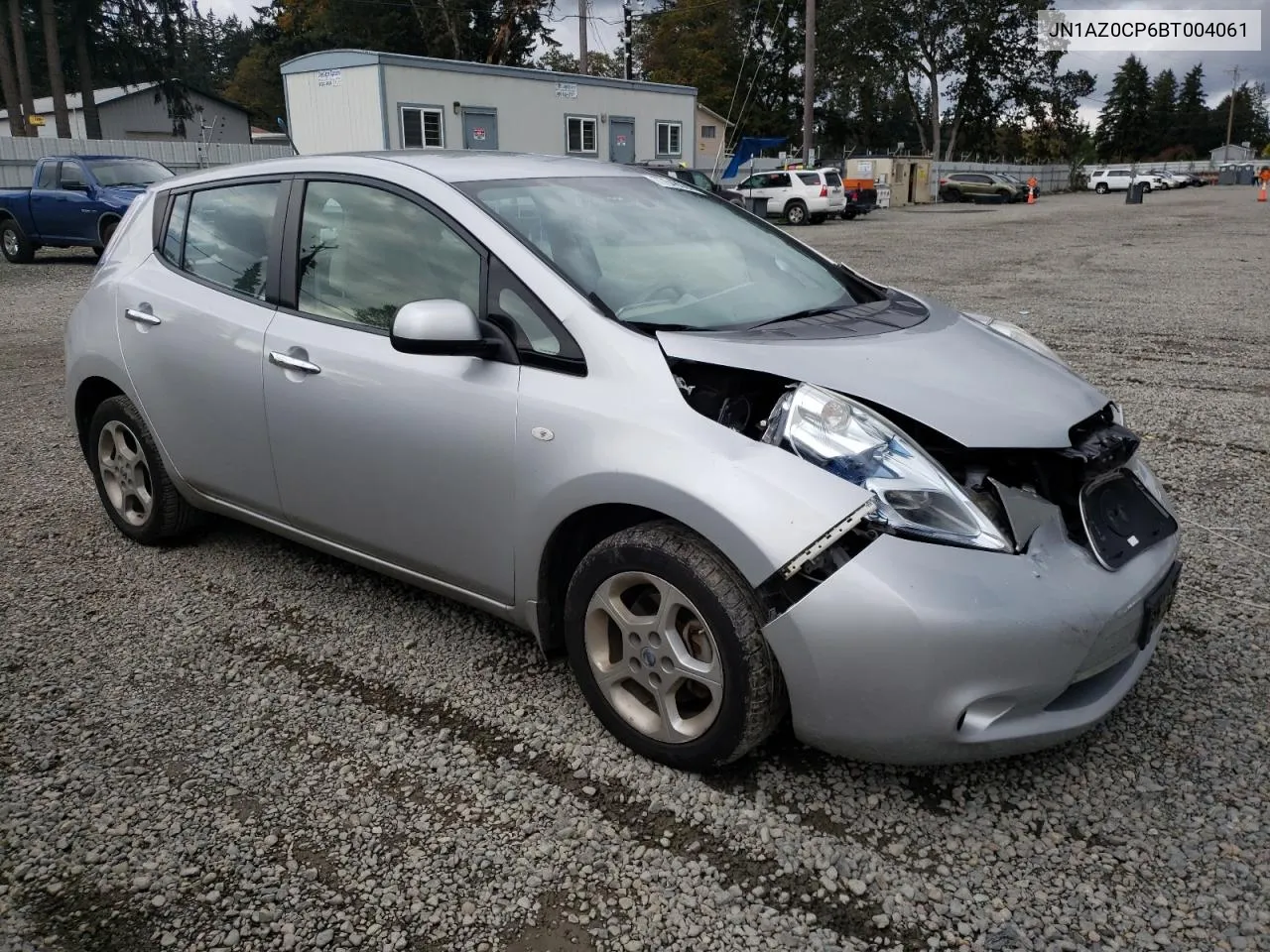 2011 Nissan Leaf Sv VIN: JN1AZ0CP6BT004061 Lot: 77648084