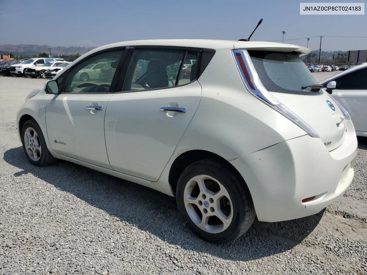 2012 Nissan Leaf Sv VIN: JN1AZ0CP8CT024183 Lot: 55089884