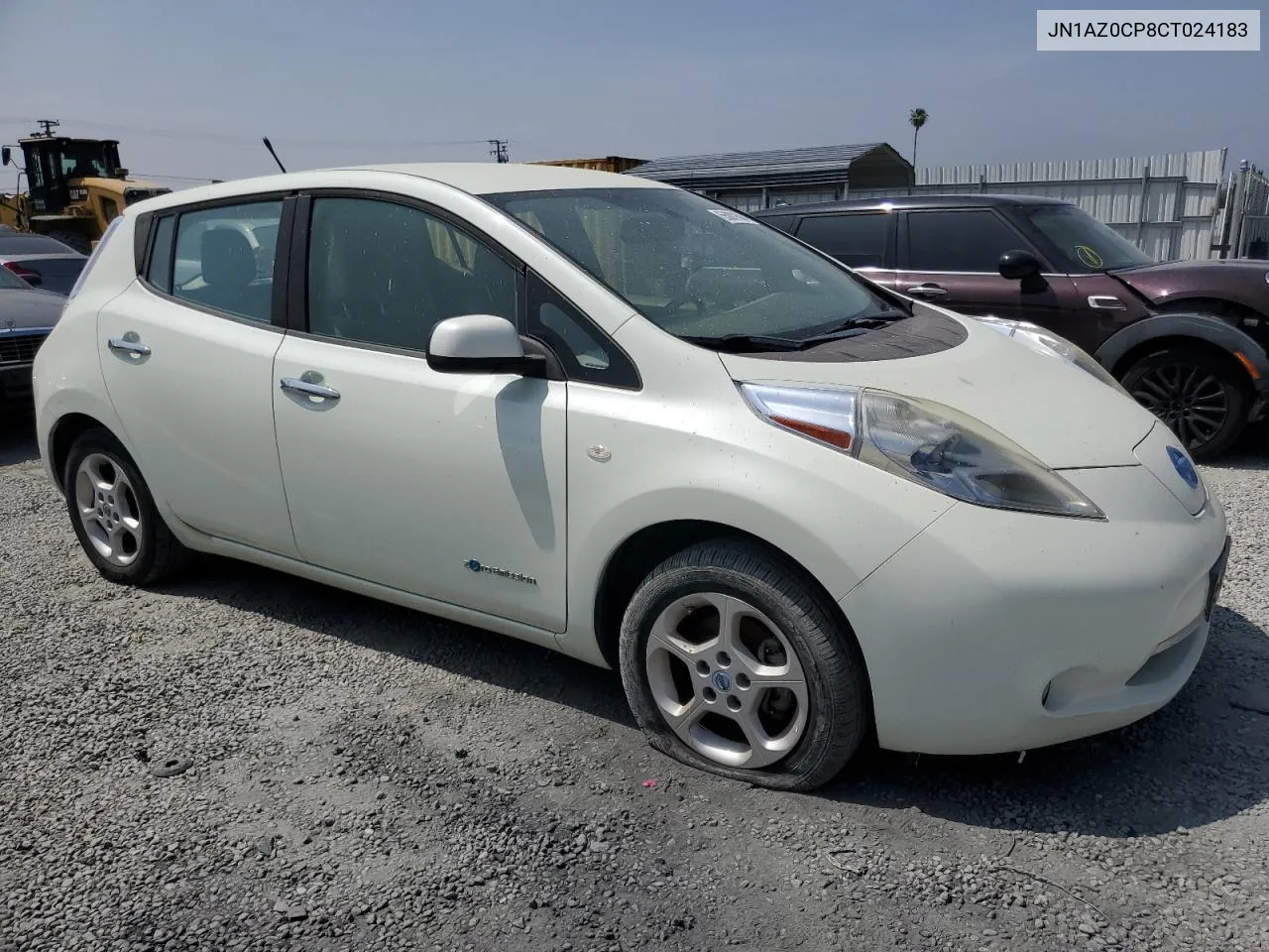 2012 Nissan Leaf Sv VIN: JN1AZ0CP8CT024183 Lot: 55089884