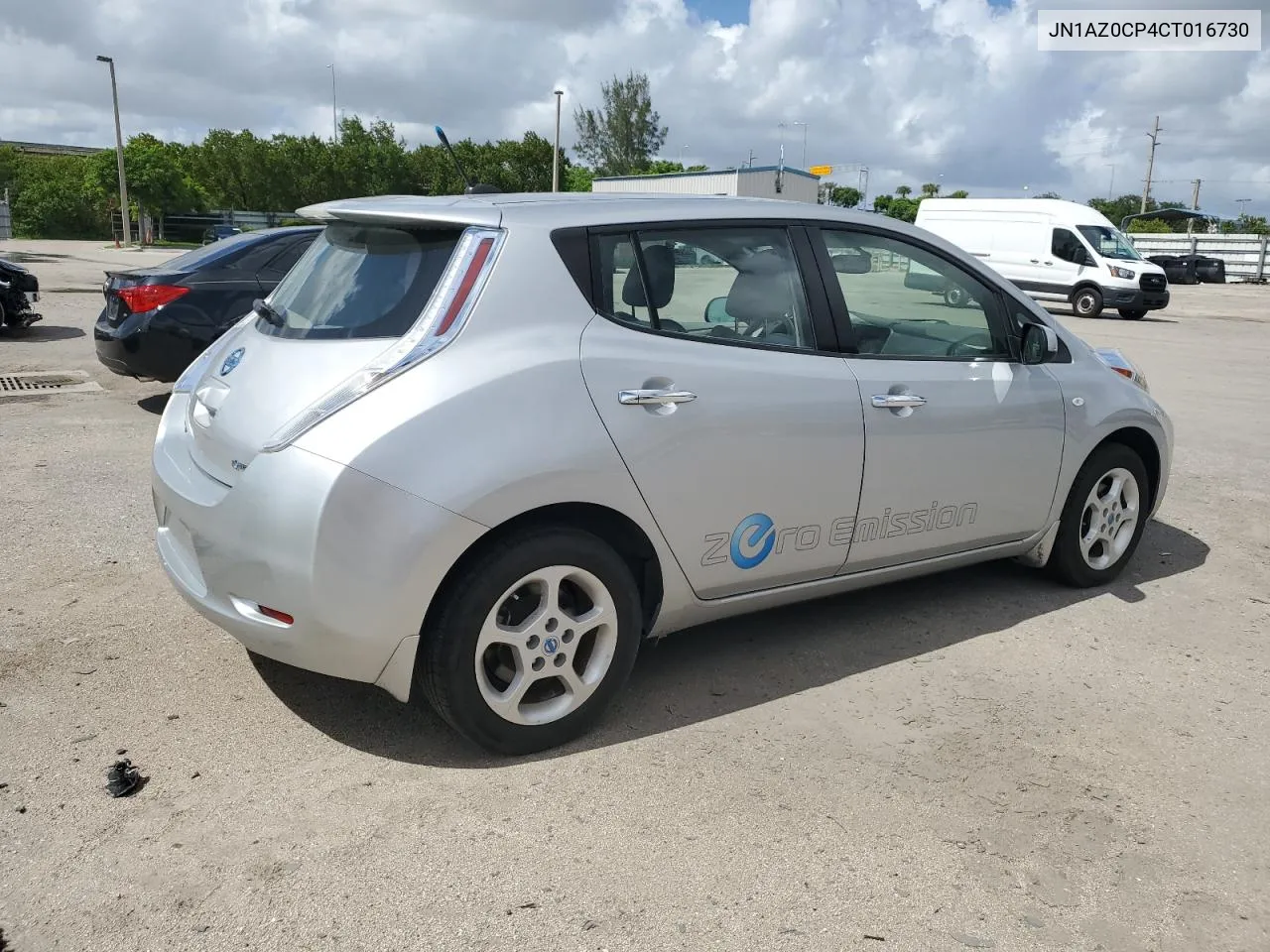 2012 Nissan Leaf Sv VIN: JN1AZ0CP4CT016730 Lot: 60077844