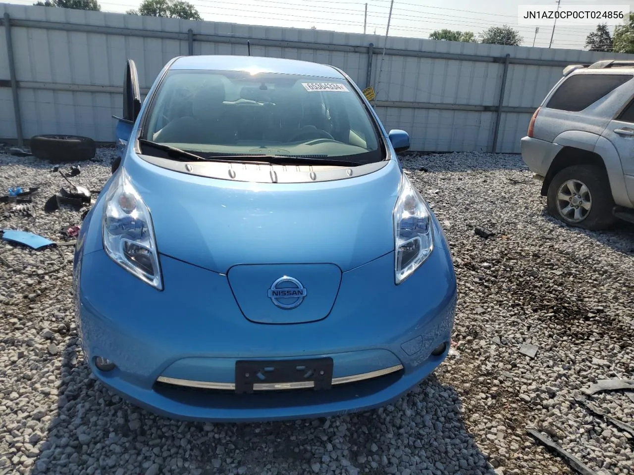 2012 Nissan Leaf Sv VIN: JN1AZ0CP0CT024856 Lot: 65364334