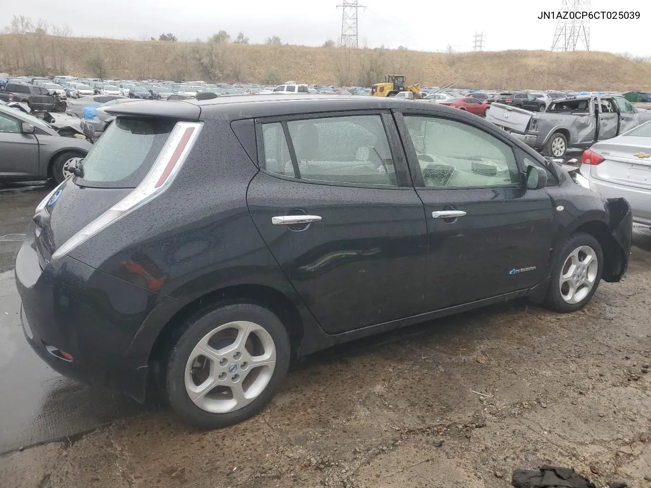 2012 Nissan Leaf Sv VIN: JN1AZ0CP6CT025039 Lot: 65998303