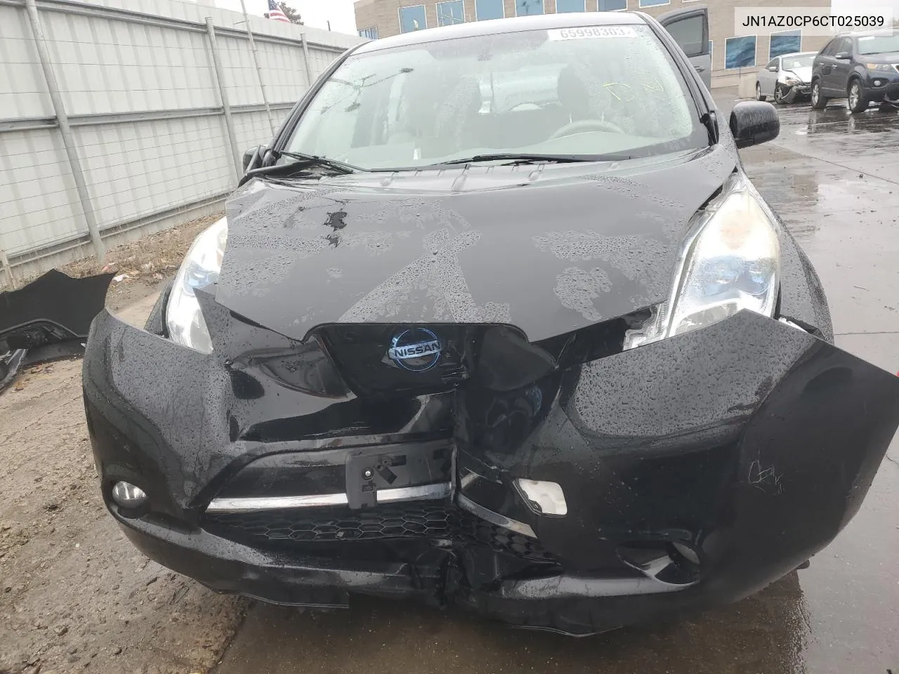 2012 Nissan Leaf Sv VIN: JN1AZ0CP6CT025039 Lot: 65998303