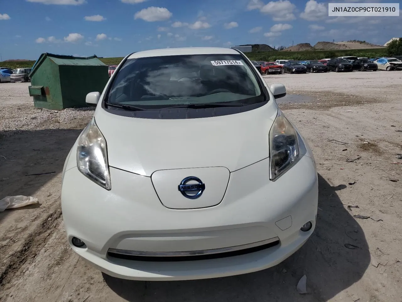 JN1AZ0CP9CT021910 2012 Nissan Leaf Sv